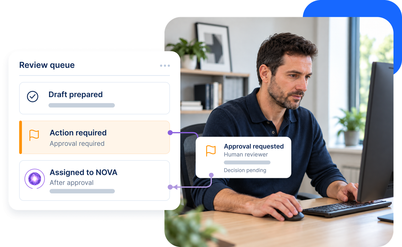 Human oversight built into important AI decisions