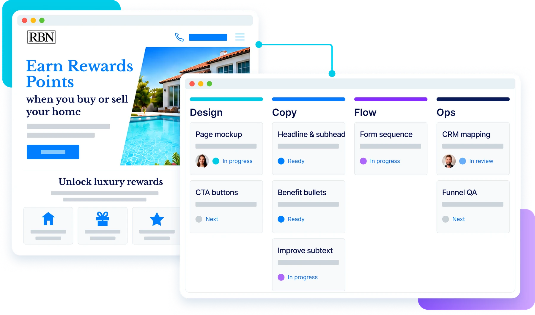 Design, copy, flow, and operational conversion fixes moving toward launch
